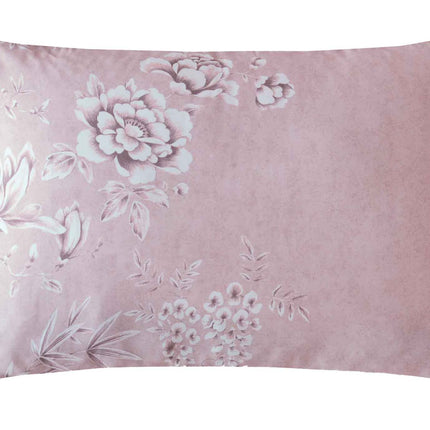 طقم غطاء لحاف "روشام" من لورا آشلي بلون الخوخ الداكن