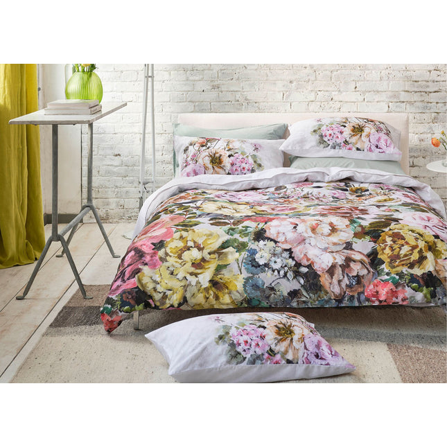 طقم أغطية لحاف "ألثيا" من هيلينا سبرينغفيلد باللون الأزرق الداكن