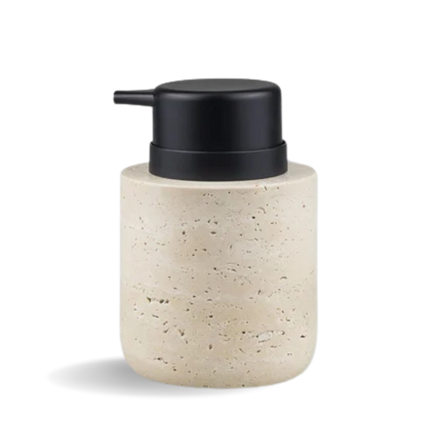 Mette Ditmer "Travertine" Bathroom Accessories in Beige