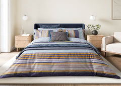 Bedeck of Belfast "Aldin" Duvet Cover Set in Celladon