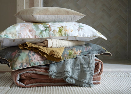Christy "Botanical" Duvet Cover Sets in Sage