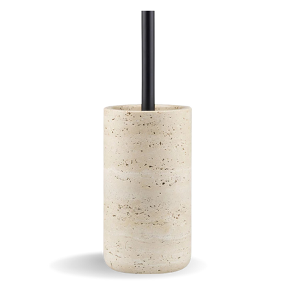 Mette Ditmer "Travertine" Bathroom Accessories in Beige