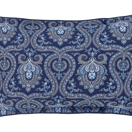 Bedeck of Belfast "Ellis" Duvet Cover Set in Navy Blue