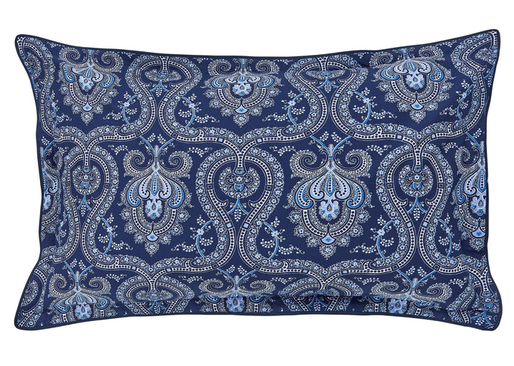 Bedeck of Belfast "Ellis" Duvet Cover Set in Navy Blue