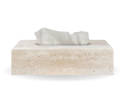 Mette Ditmer "Travertine" Bathroom Accessories in Beige