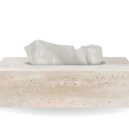 Mette Ditmer "Travertine" Bathroom Accessories in Beige