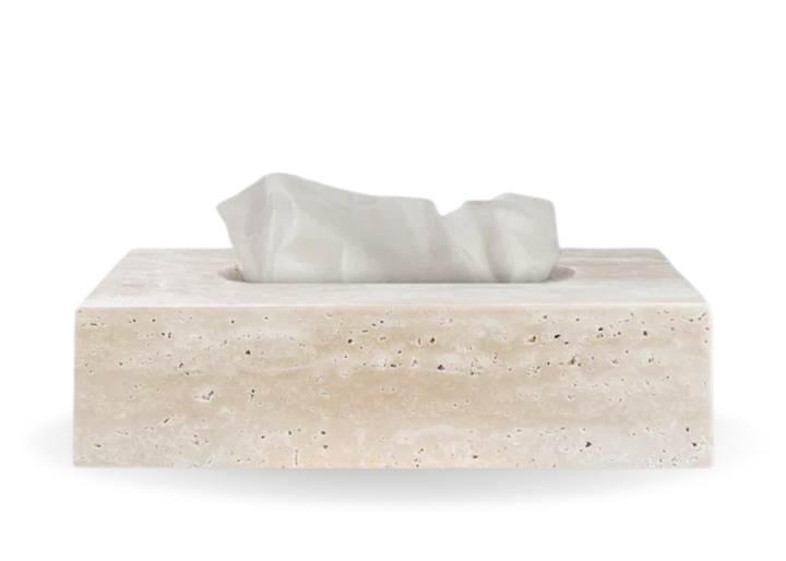 Mette Ditmer "Travertine" Bathroom Accessories in Beige