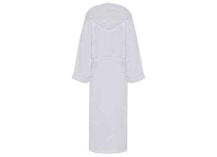 Jasper Conran "Stripe Hooded Robe" in White