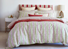 Christy "Folia" Duvet Cover Sets in Celery