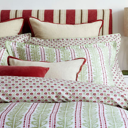 Christy "Folia" Duvet Cover Sets in Celery