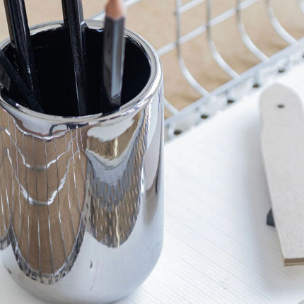 Mette Ditmer "Lotus" Bathroom Accessories in Chrome