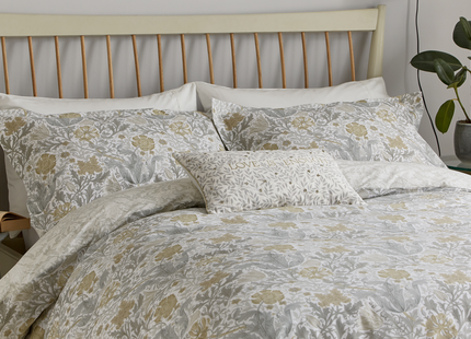 Morris & Co "Compton" Duvet Cover Sets in Neutral (Light silver)