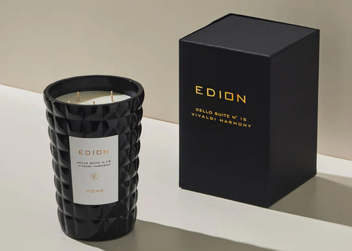 Edion "Cello Suite n.15 Vivaldi Harmony Bianca" Scented Candle