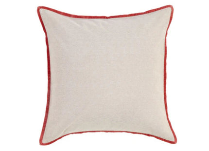 Christy "Jaipur Trim" Cushions in Garnet