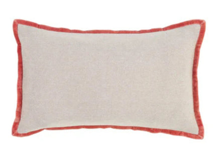 Christy "Jaipur Trim" Cushions in Garnet
