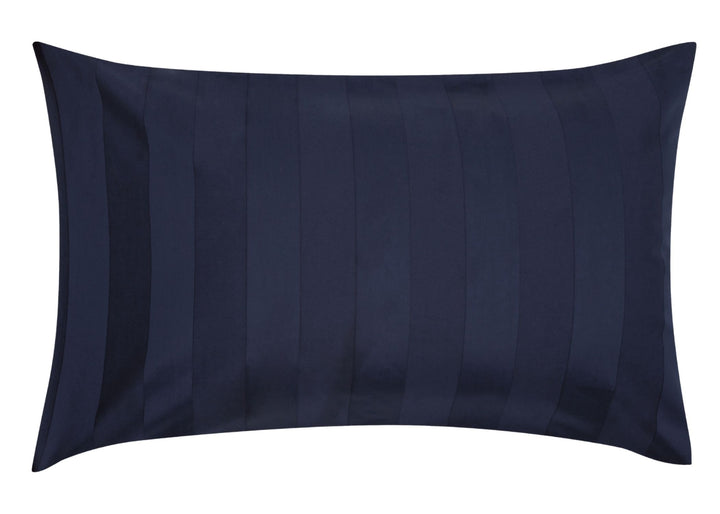 Jasper Conran "Satin Stripe" 500 Thread Count Duvet Cover in Navy