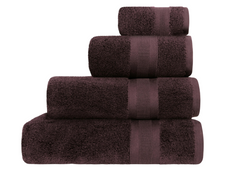 Jasper Conran "Zero Twist Cotton" Bath Towels Collection in Chocolate