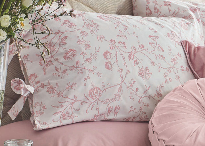 Laura Ashley "Aria" Duvet Cover Set in Blush