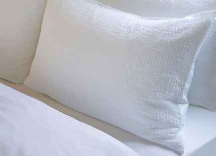 Jasper Conran "Double Weave" Duvet Cover Set in White