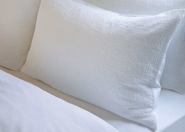 Jasper Conran "Double Weave" Duvet Cover Set in White