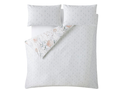 Laura Ashley "Pallington Bloom" Duvet Cover Set in Plaster Pink
