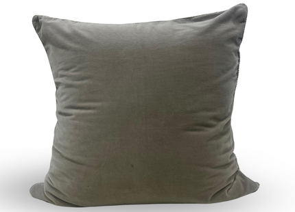Christy "Arles" Decorative Filled Cushion in Sand (Silver)