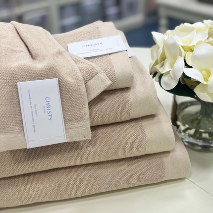 Christy "Spa" Bath Towels Collection in Stone