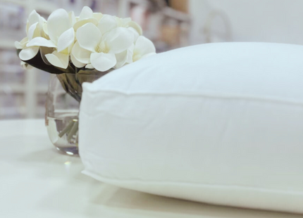 Kauffmann "Finesse" Microfiber Baffle Filled  Pillow - 50 x 75 cm