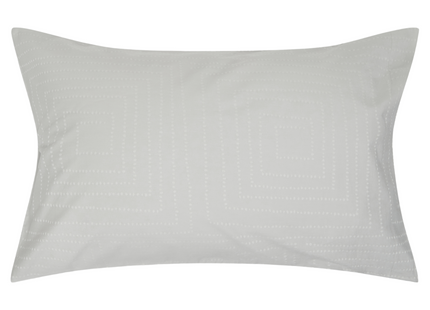 Jasper Conran "Dot to Dot" Jacquard Duvet Cover Set in Lunar Grey