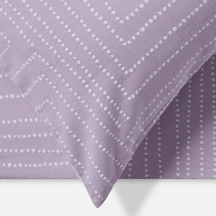 Jasper Conran "Dot to Dot" Jacquard Duvet Cover Set in Lavender
