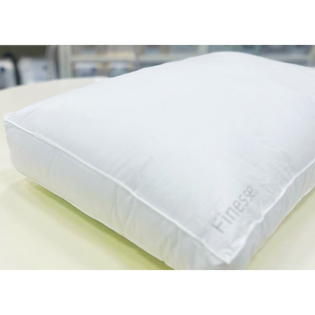 Kauffmann "Finesse" Microfiber Baffle Filled  Pillow - 50 x 75 cm