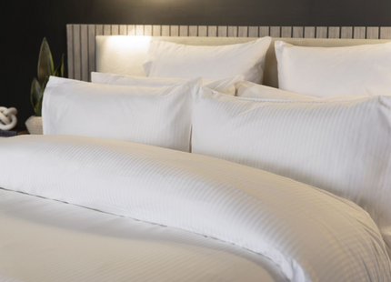 Belledorm "Soho" Duvet Cover Set in White