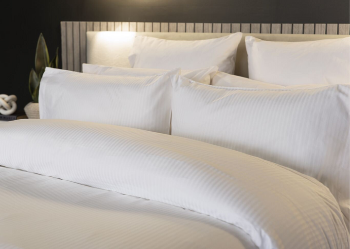 Belledorm "Soho" Duvet Cover Set in White
