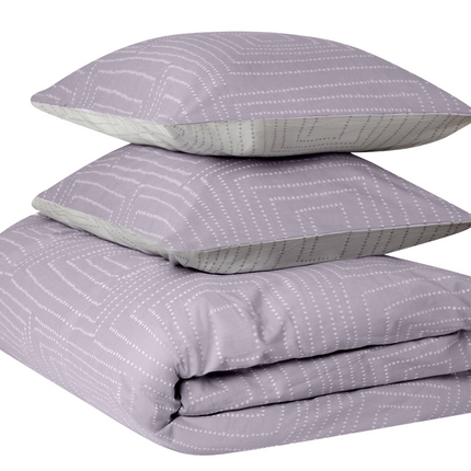 Jasper Conran "Dot to Dot" Jacquard Duvet Cover Set in Lavender