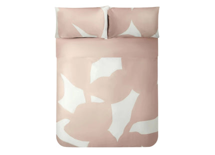 Jasper Conran "Floral Leaf Print" Duvet Cover Set in Pink