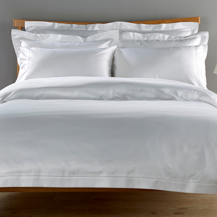 Christy Premium "900 Thread Count Picot" Bed Linen in White