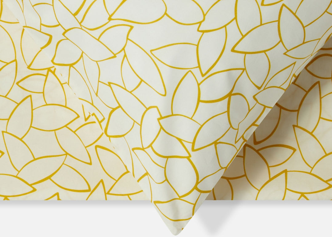 Jasper Conran "Mini Leaves" Duvet Cover Set in Gold