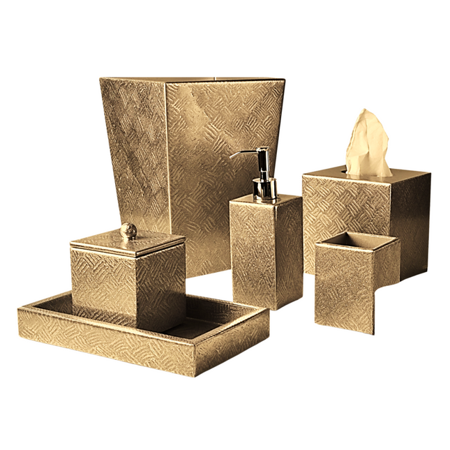 Mike + Ally "Tilly" Bathroom Accessories in Gold