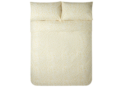 Jasper Conran "Mini Leaves" Duvet Cover Set in Gold