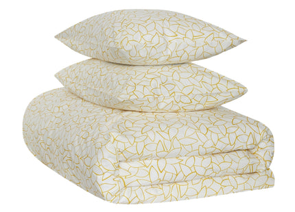 Jasper Conran "Mini Leaves" Duvet Cover Set in Gold