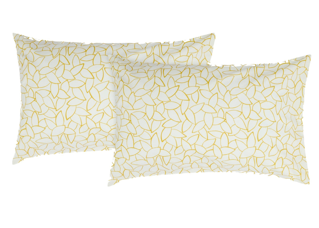 Jasper Conran "Mini Leaves" Duvet Cover Set in Gold