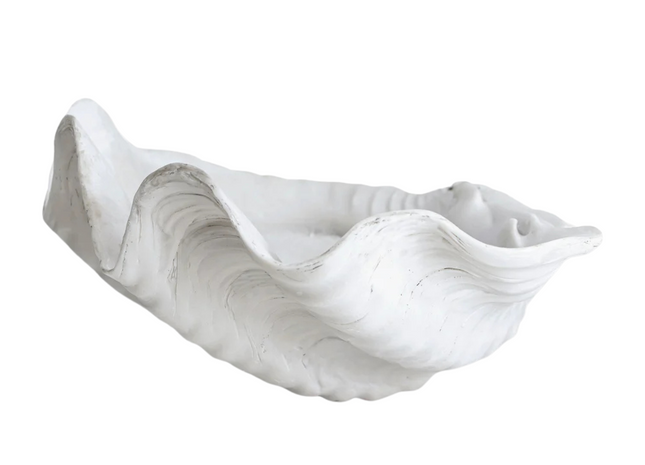 Mette Ditmer "Large Shell" Art Piece in White