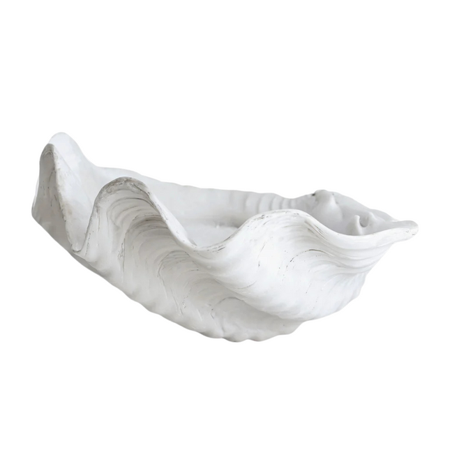 Mette Ditmer "Large Shell" Art Piece in White