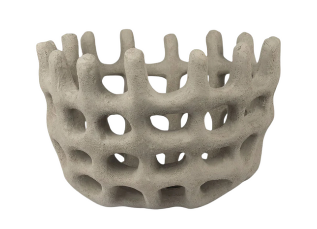 Mette Ditmer "Braided Bowl" Art Piece in Sand