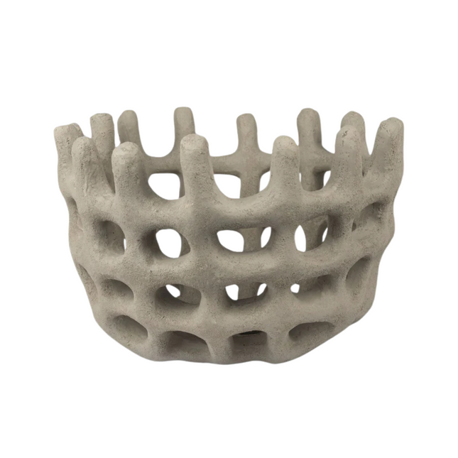 Mette Ditmer "Braided Bowl" Art Piece in Sand