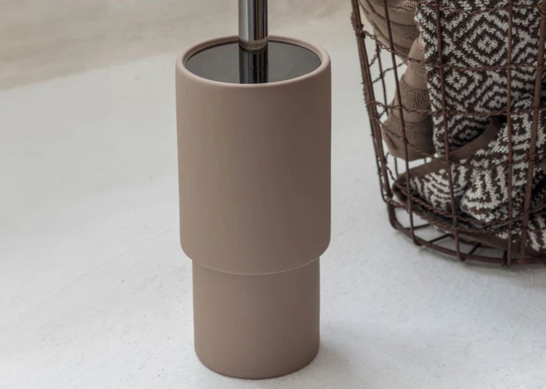 Mette Ditmer "Shades Ceramics" Bathroom Accessories in Nougat