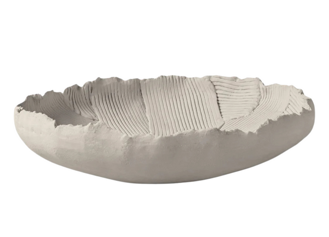 Mette Ditmer "Art Piece Patch Bowl" in Sand