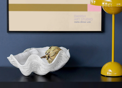 Mette Ditmer "Large Shell" Art Piece in White