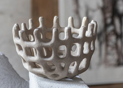 Mette Ditmer "Braided Bowl" Art Piece in Sand