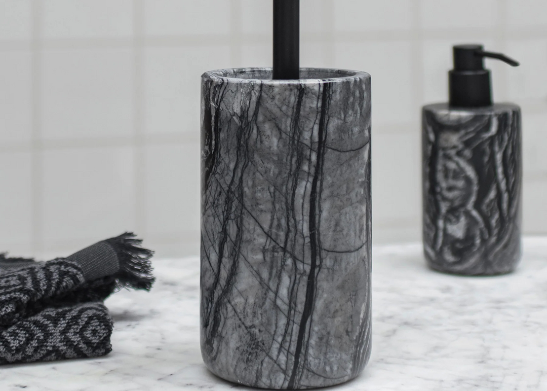 Mette Ditmer "Marble" Bathroom Accessories in Black